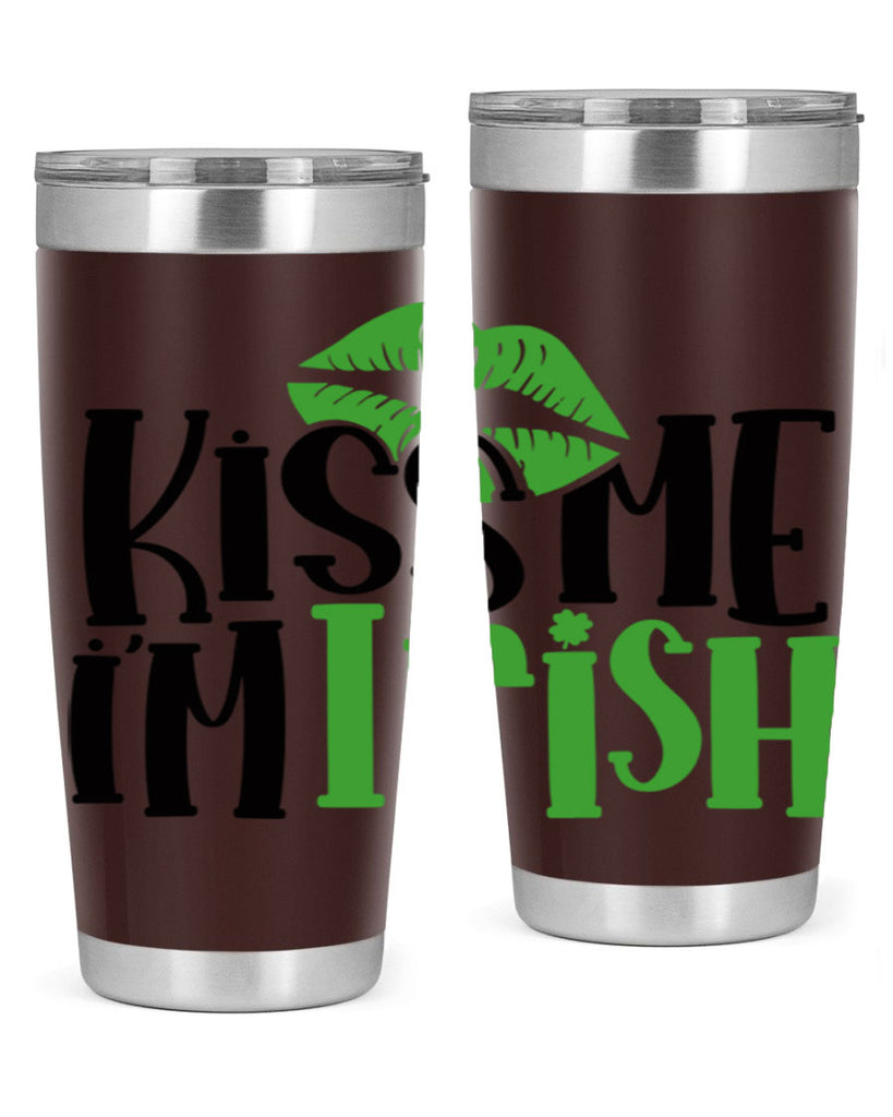Kiss Me Im Irish Style 73#- St Patricks Day- Tumbler