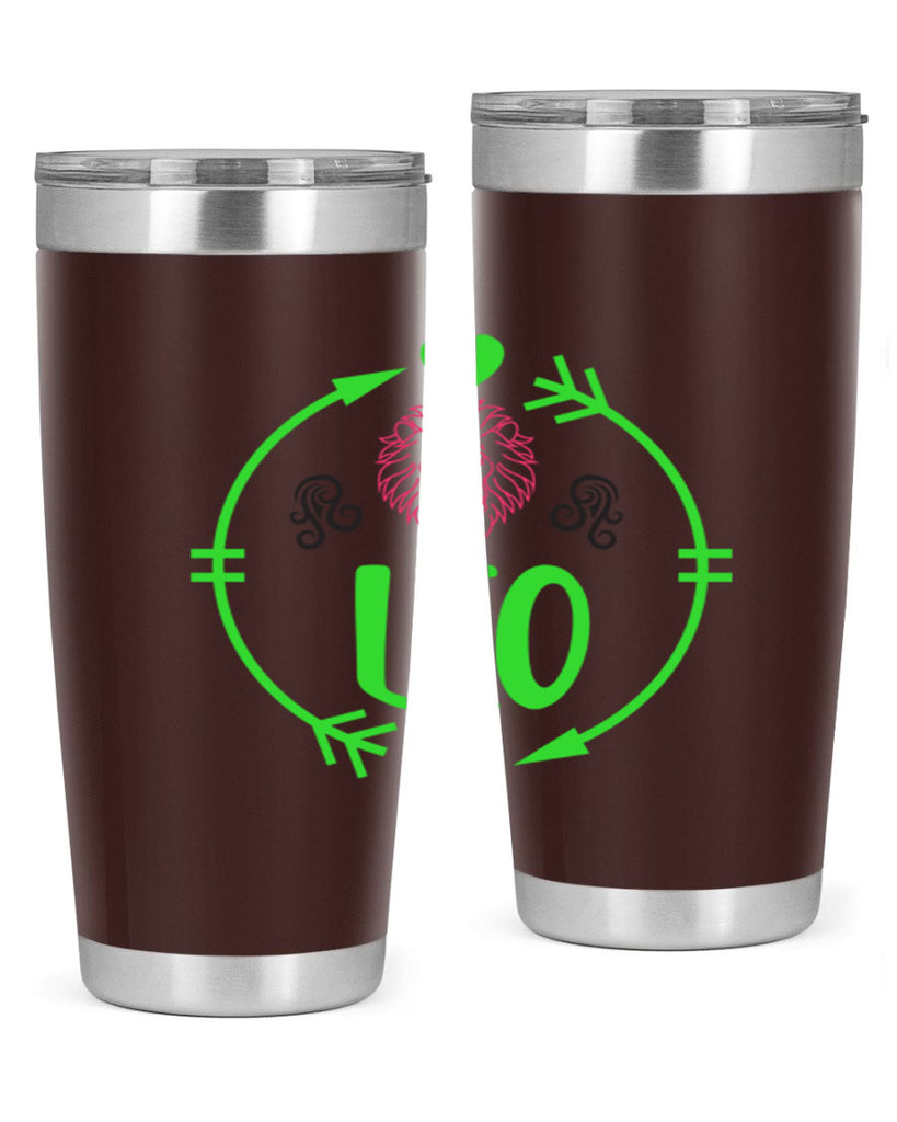 Leo 283#- zodiac- Tumbler