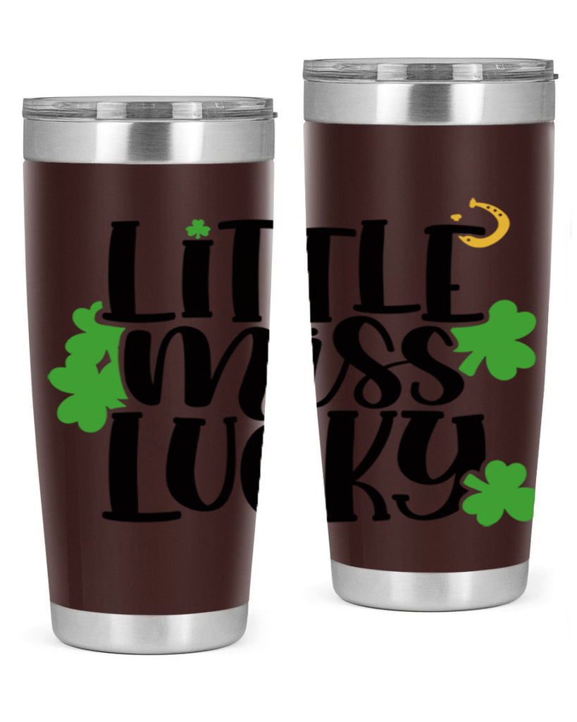 Little Miss Lucky Style 68#- St Patricks Day- Tumbler