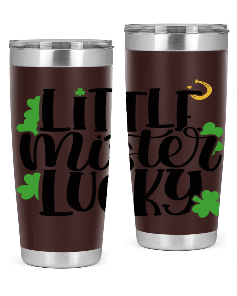 Little Mister Lucky Style 67#- St Patricks Day- Tumbler