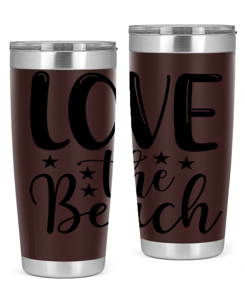 Love The Beach 305#- mermaid- Tumbler