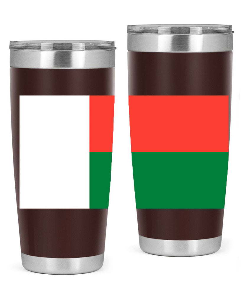 Madagascar 96#- world flags- Tumbler