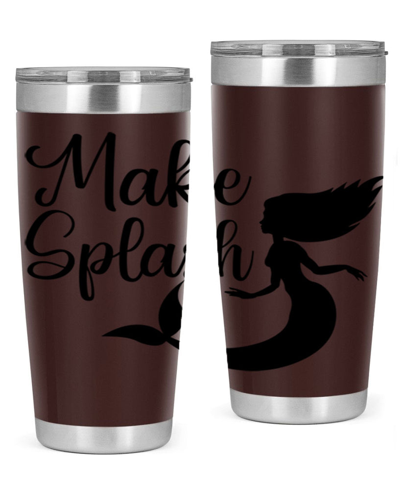 Make splash 316#- mermaid- Tumbler