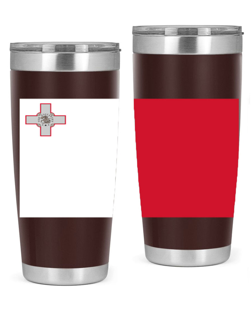 Malta 91#- world flags- Tumbler