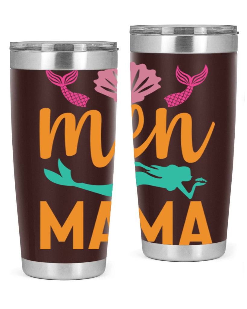 Men Mama Design 318#- mermaid- Tumbler