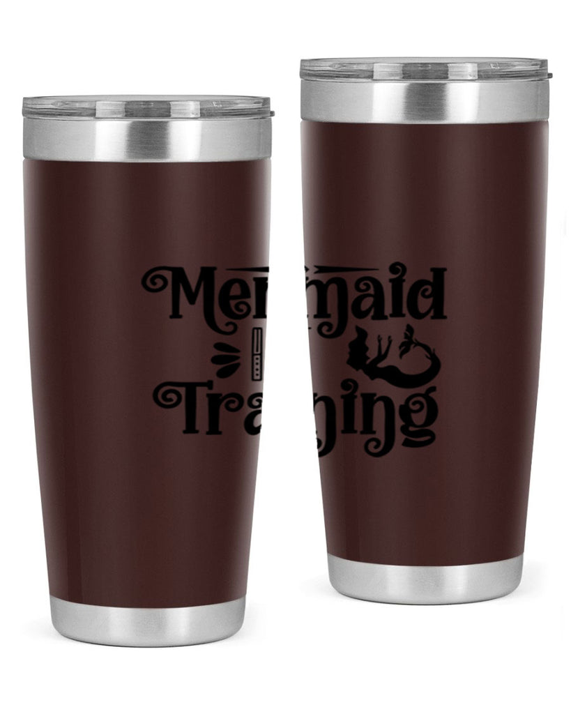 Mermaid In Training 364#- mermaid- Tumbler