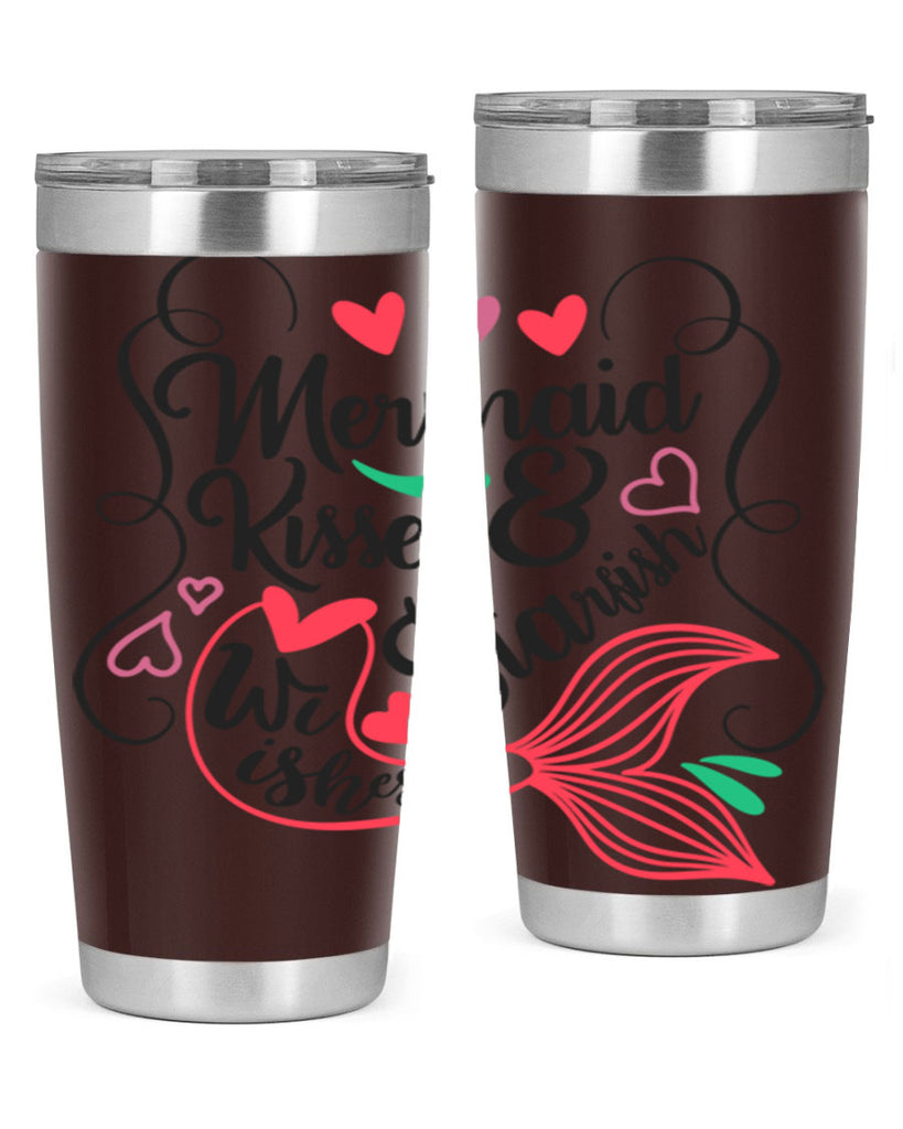 Mermaid Kisses Starfish Wishes 368#- mermaid- Tumbler