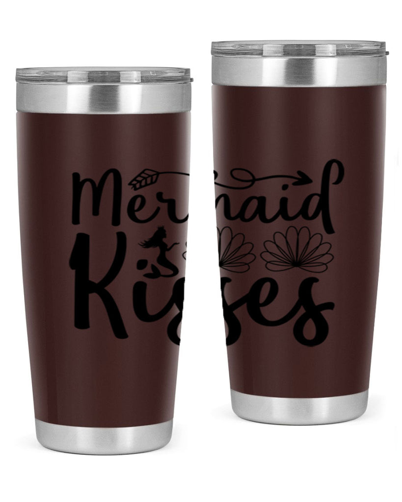 Mermaid Kisses design 427#- mermaid- Tumbler