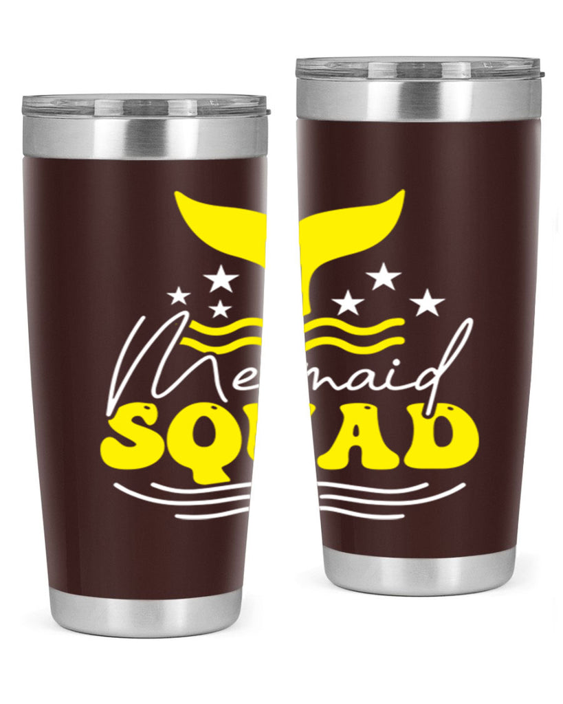 Mermaid Squad 377#- mermaid- Tumbler