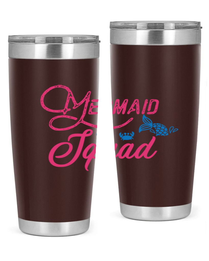 Mermaid Squad 383#- mermaid- Tumbler