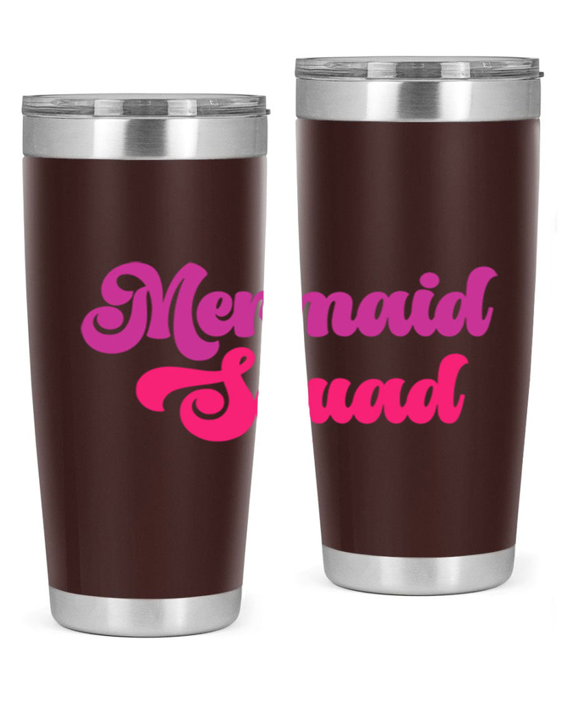 Mermaid Squad 384#- mermaid- Tumbler