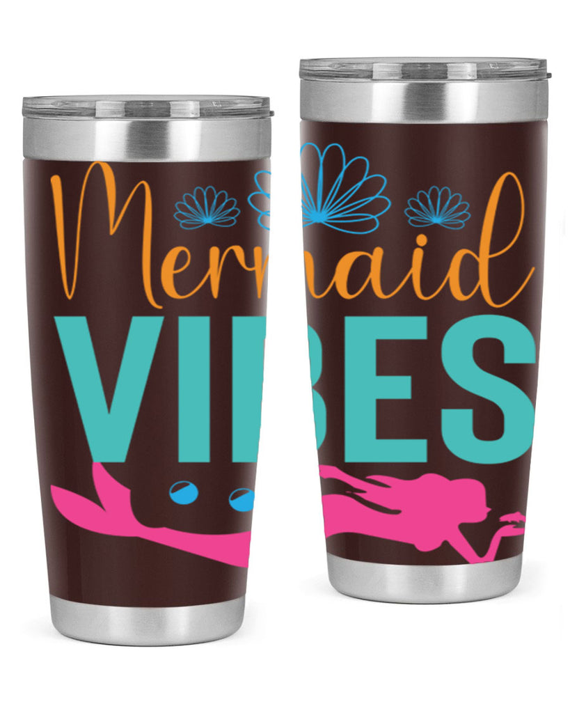 Mermaid Vibes Design 465#- mermaid- Tumbler