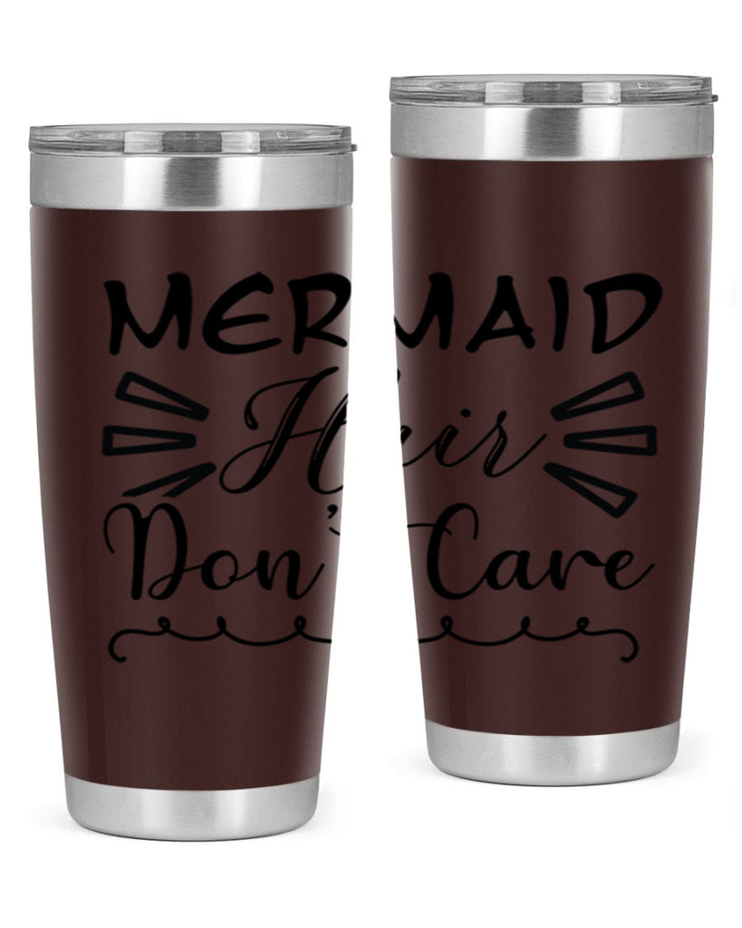 Mermaid hair dont care 404#- mermaid- Tumbler