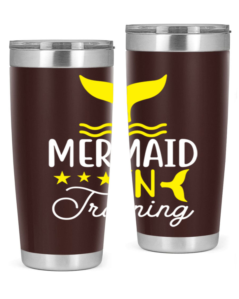 Mermaid in Training 361#- mermaid- Tumbler