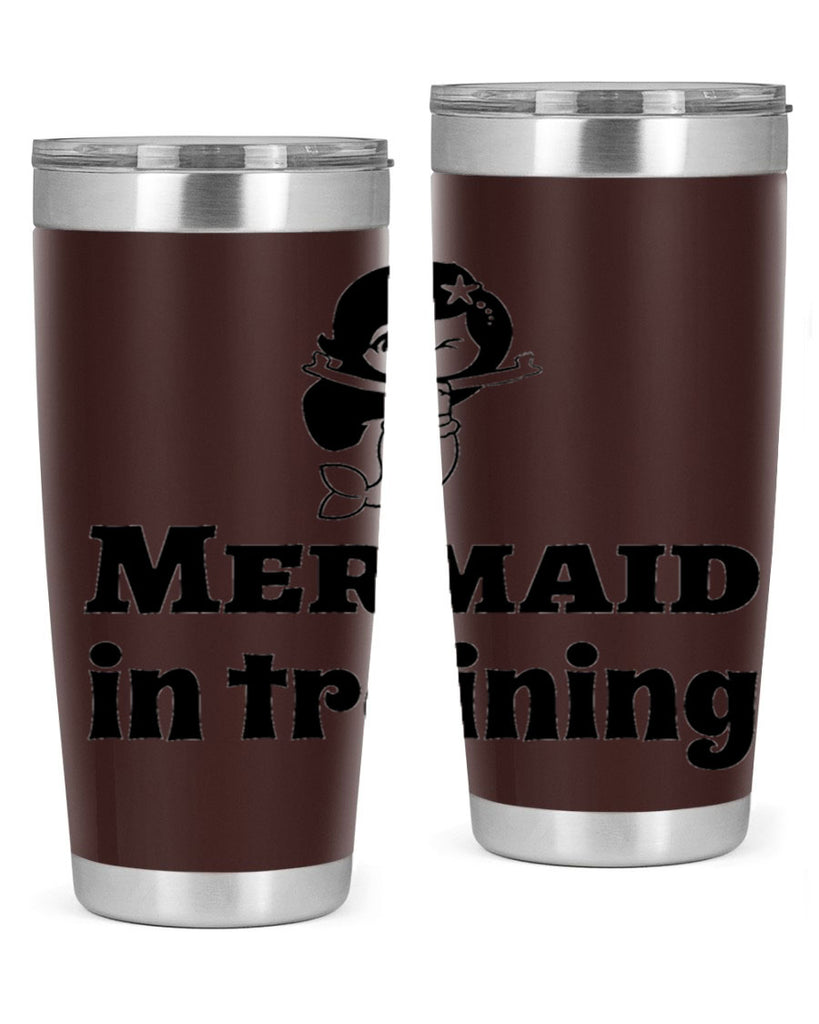 Mermaid in training 422#- mermaid- Tumbler