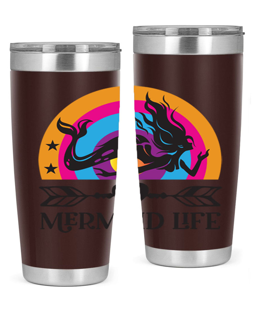 Mermaid life 431#- mermaid- Tumbler