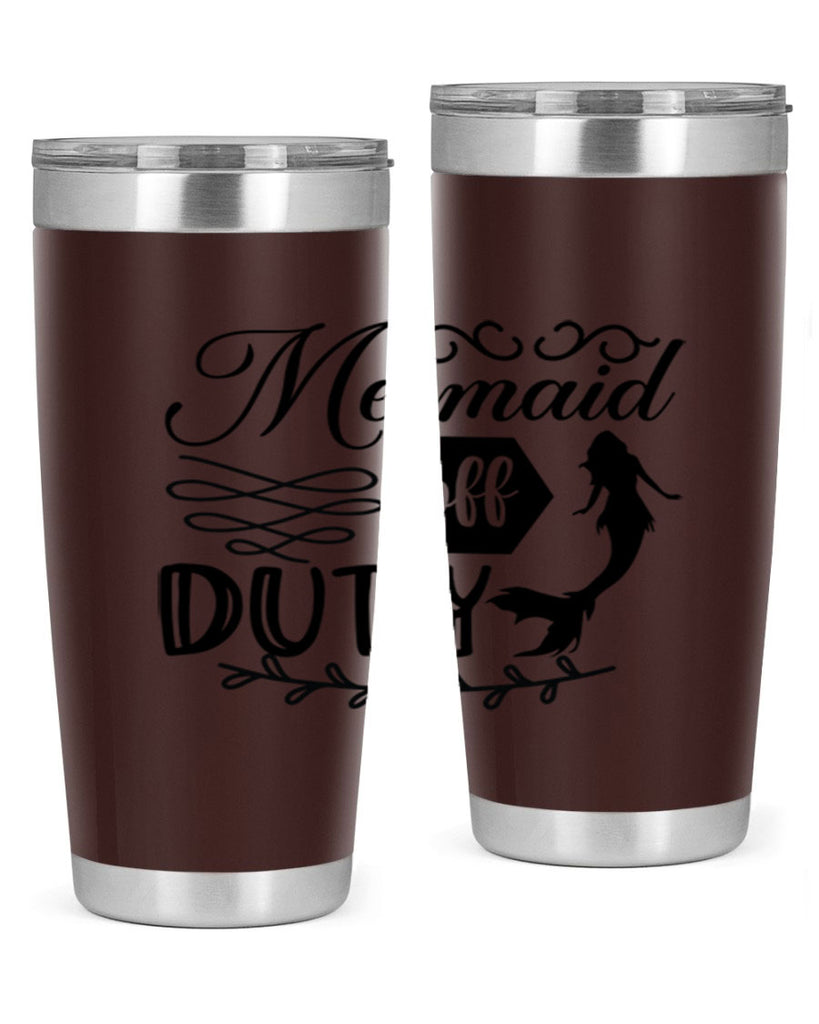 Mermaid off duty 432#- mermaid- Tumbler