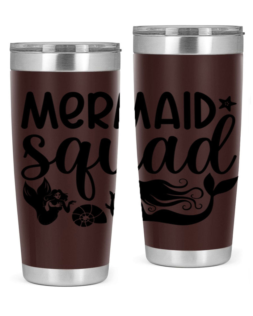 Mermaid squad 447#- mermaid- Tumbler