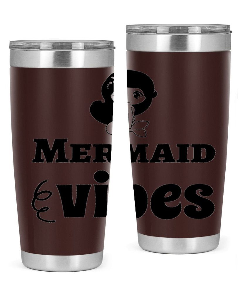 Mermaid vibes 456#- mermaid- Tumbler