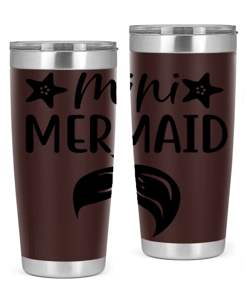 Mini mermaid 511#- mermaid- Tumbler