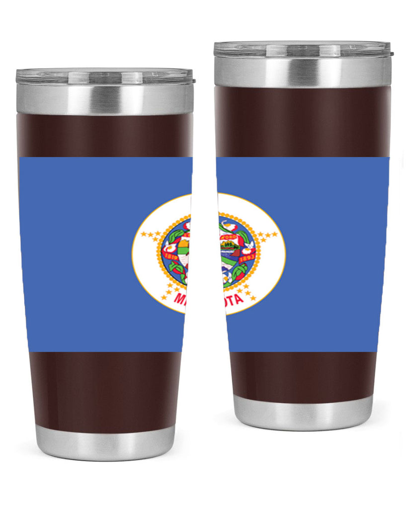 Minnesota 29#- Us Flags- Tumbler