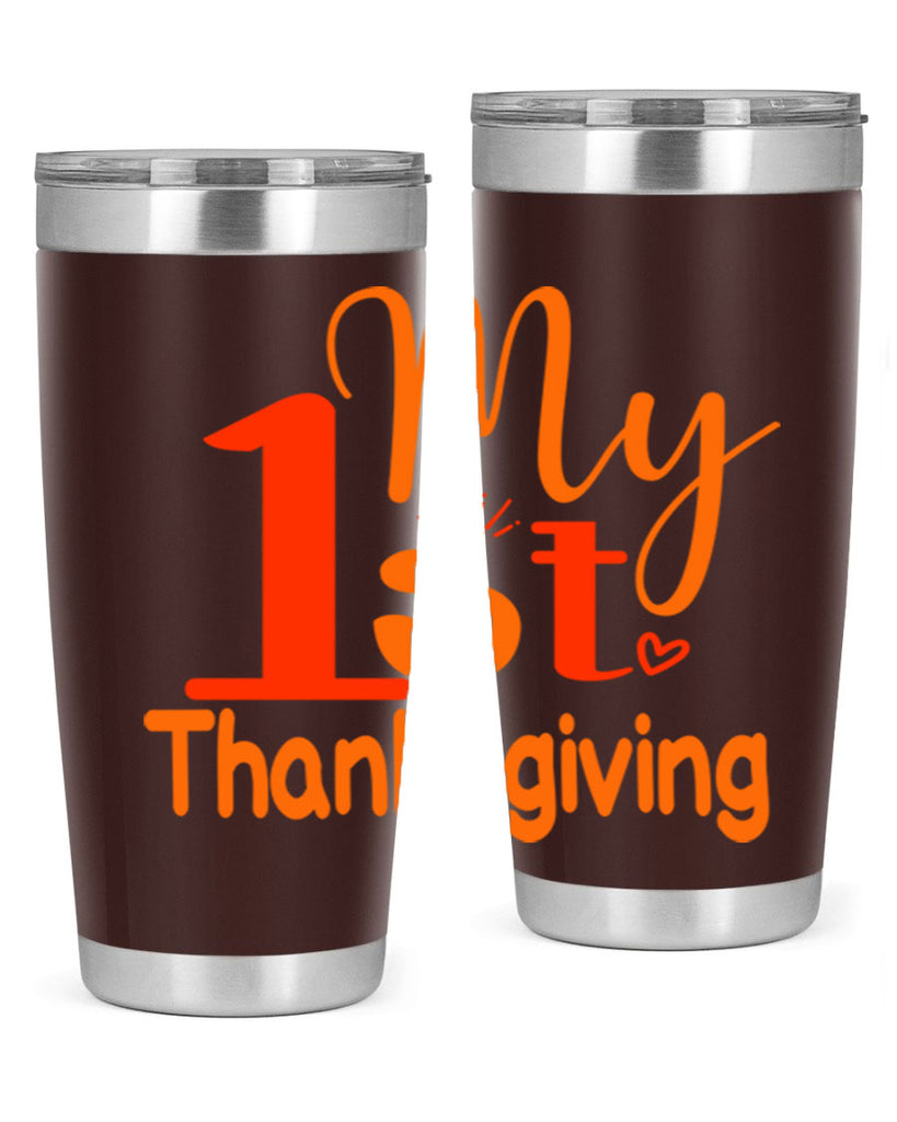 My st Thanksgiving Design 431#- fall- Tumbler