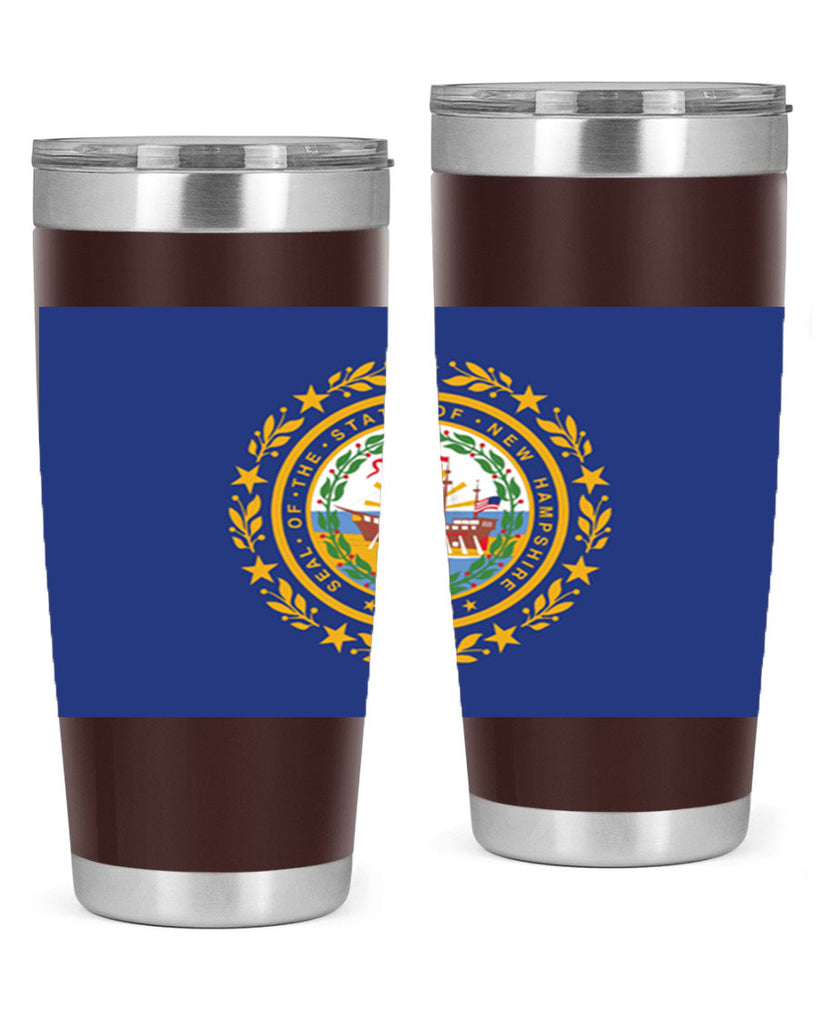 New Hampshire 23#- Us Flags- Tumbler