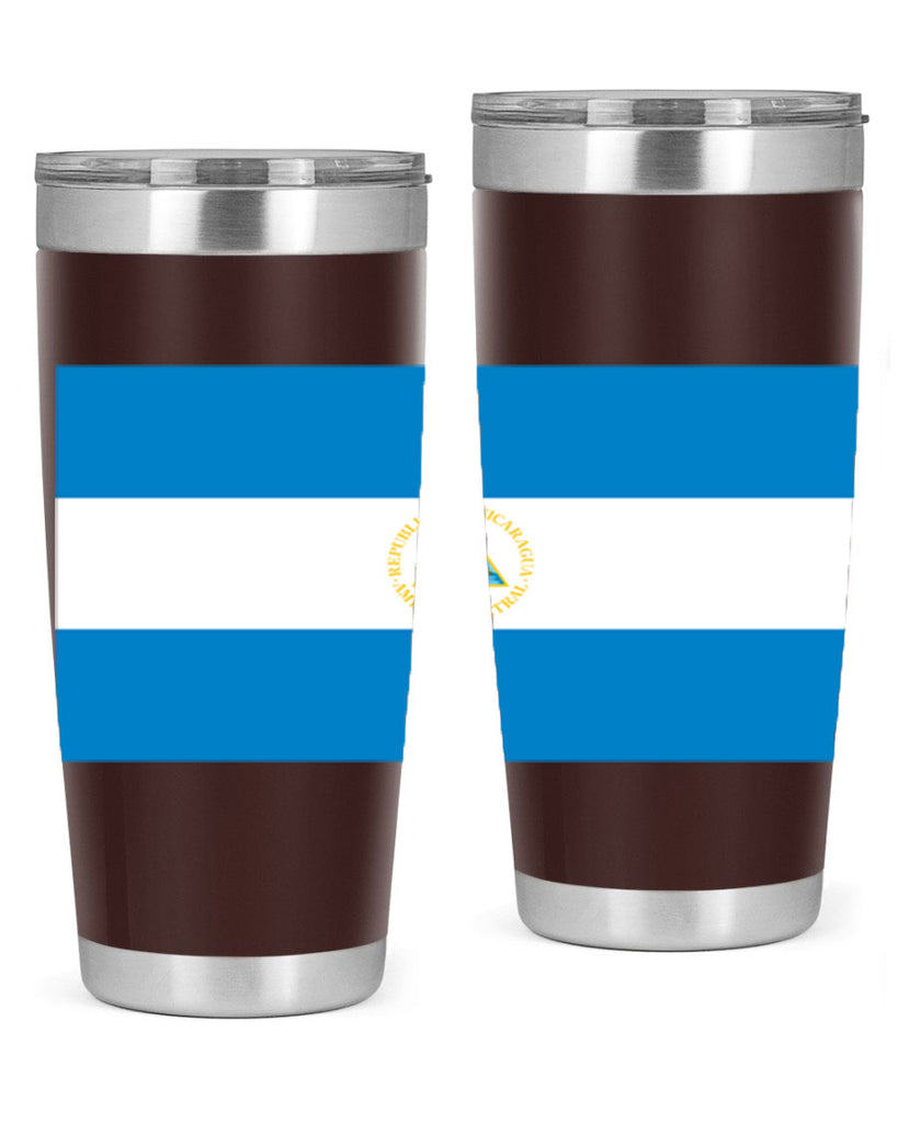 Nicaragua 73#- world flags- Tumbler