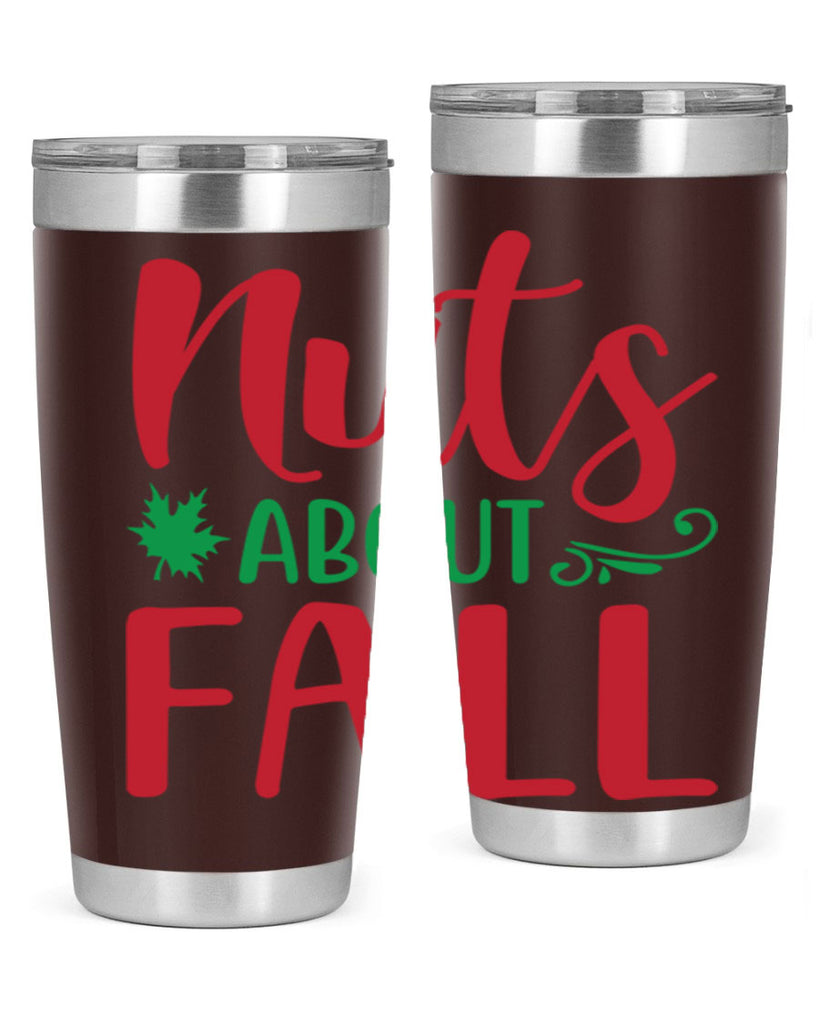 Nuts About Fall 443#- fall- Tumbler