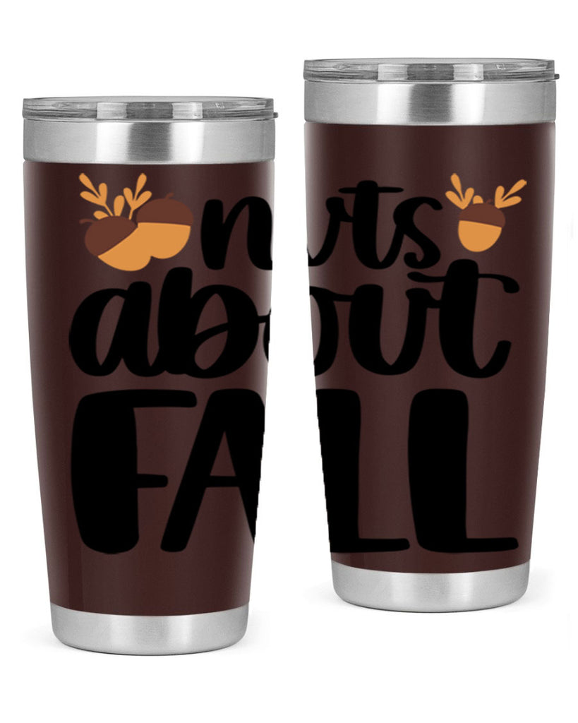 Nuts About Fall 503#- fall- Tumbler