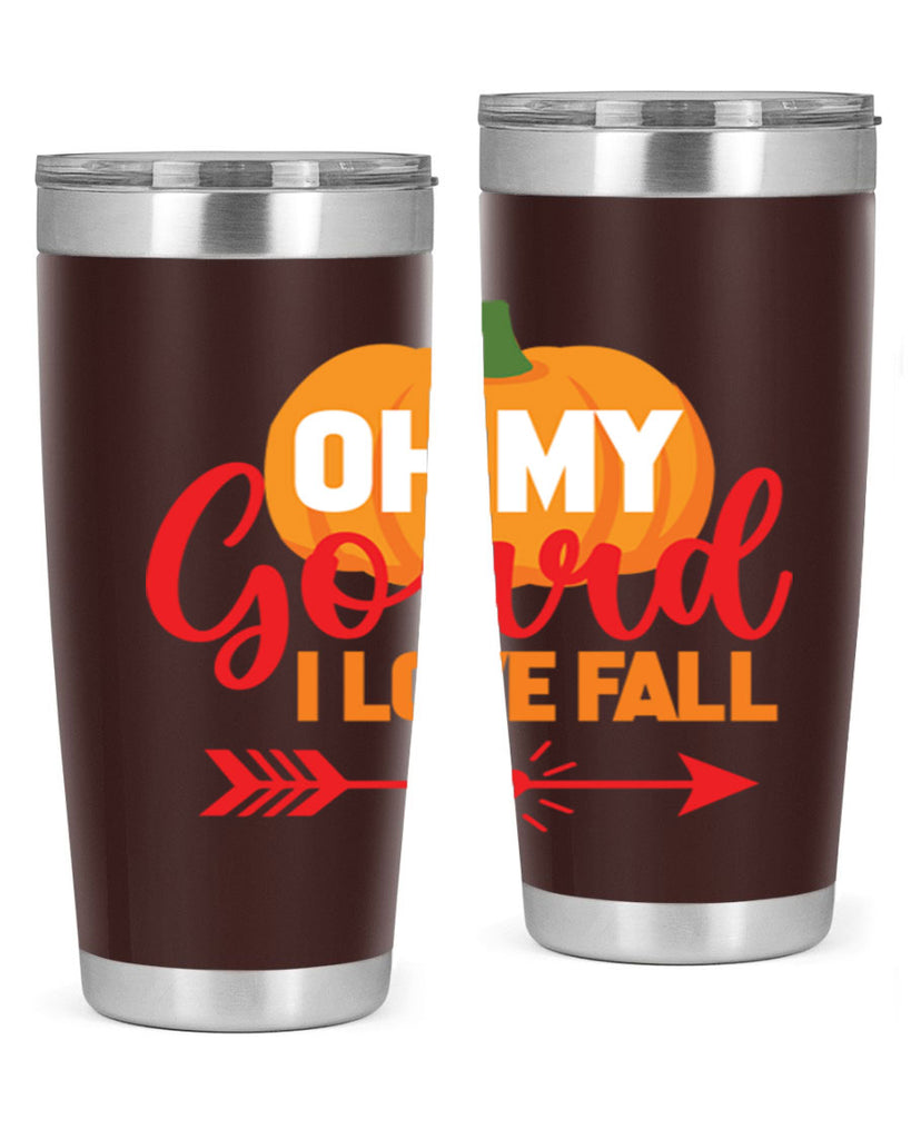 OhMyGourdILove 459#- fall- Tumbler