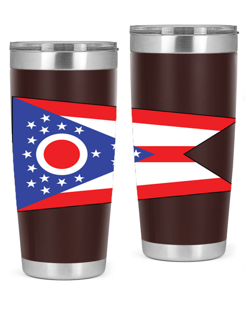 Ohio 17#- Us Flags- Tumbler