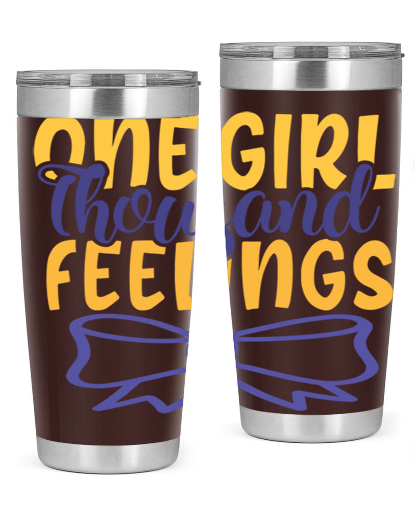 One Girl Thousand Feelings Style 208#- baby- tumbler