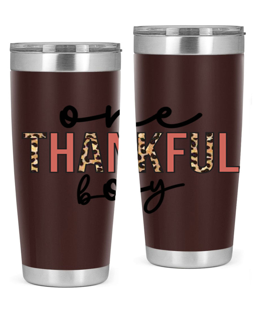 One thankful boy 462#- fall- Tumbler