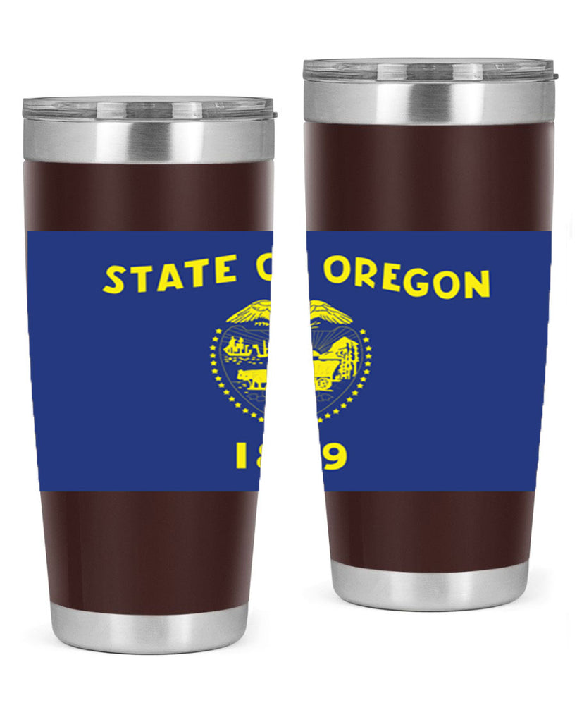 Oregon 15#- Us Flags- Tumbler