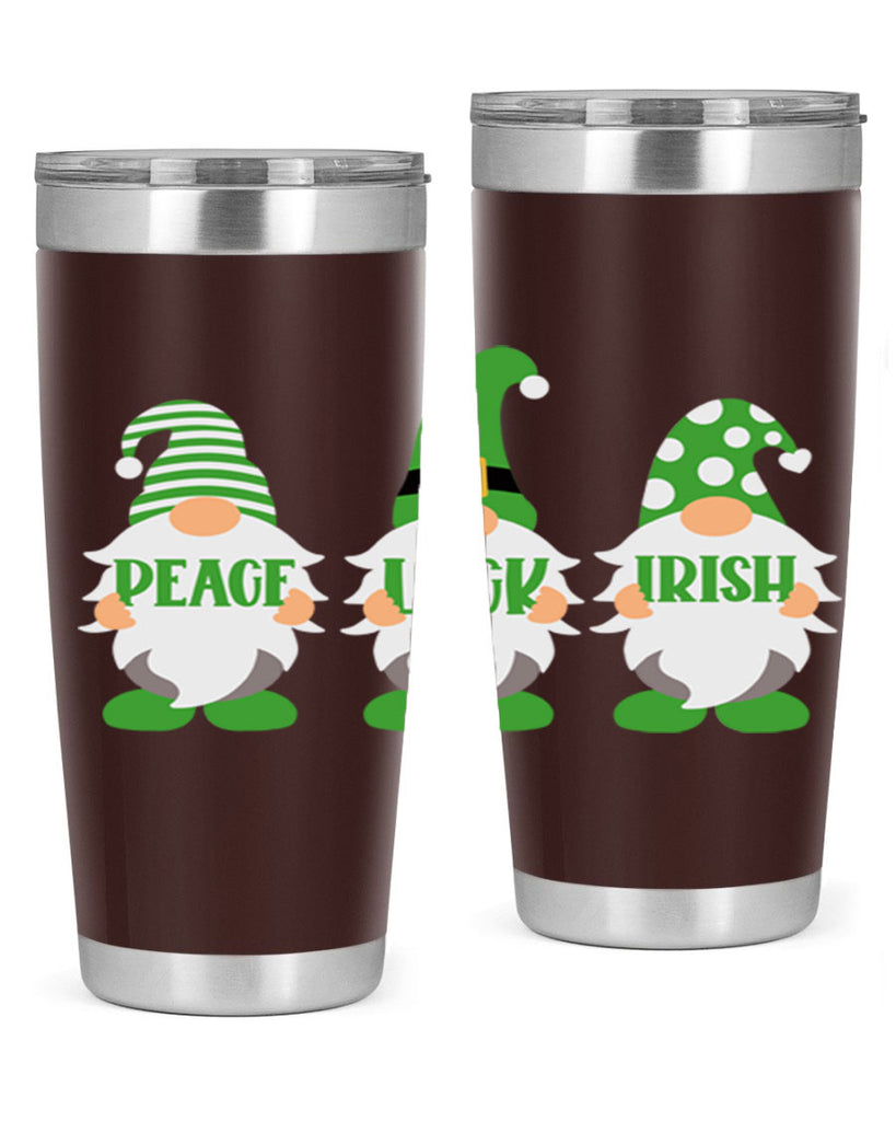 Peace Luck Irish Style 41#- St Patricks Day- Tumbler