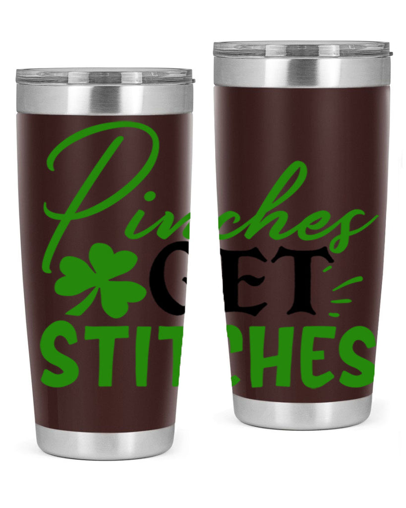 Pinches Get Stitches Style 147#- St Patricks Day- Tumbler