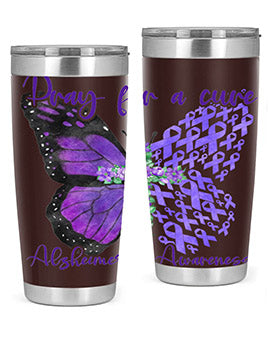 Pray For A Cure AlzheimerS Awareness 208#- alzheimers- Cotton Tank