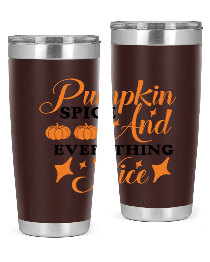 Pumpkin Spice And Everything Nice 541#- fall- Tumbler
