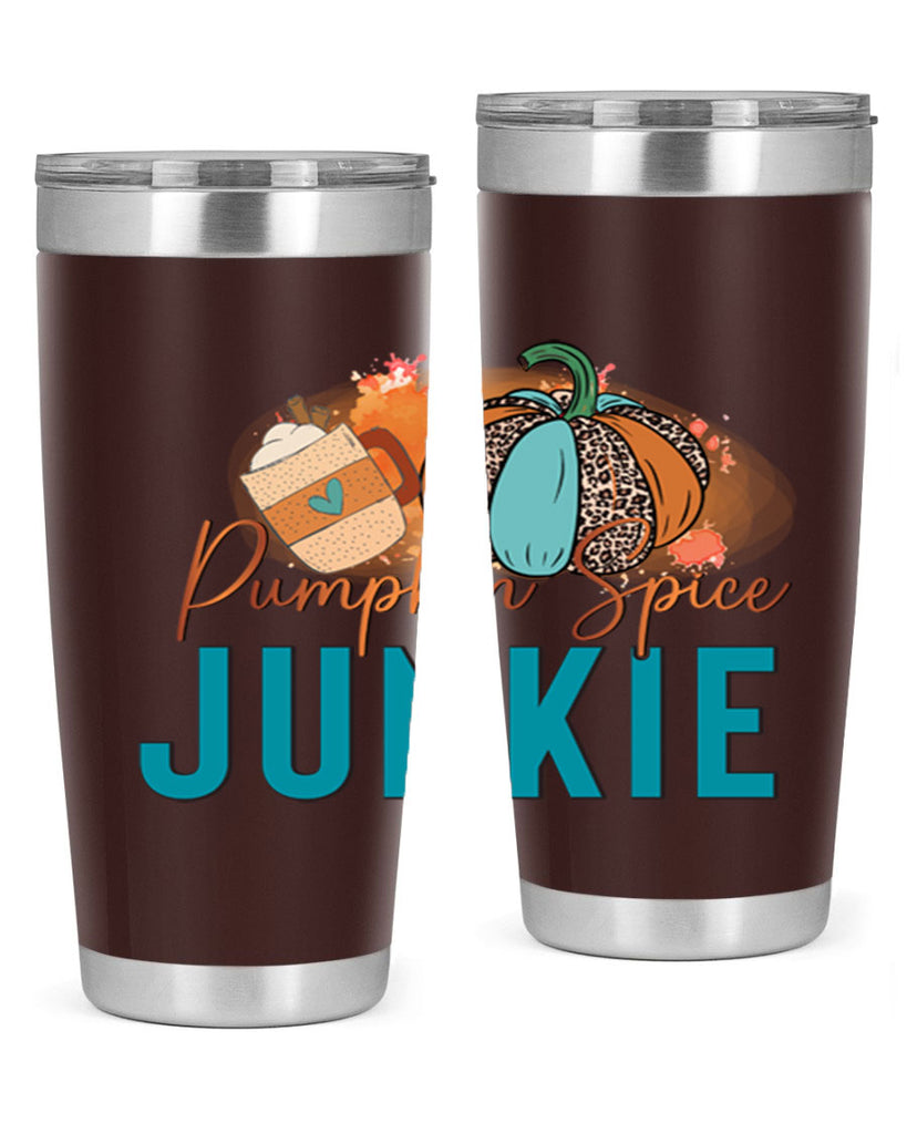 Pumpkin Spice Junkie 550#- fall- Tumbler