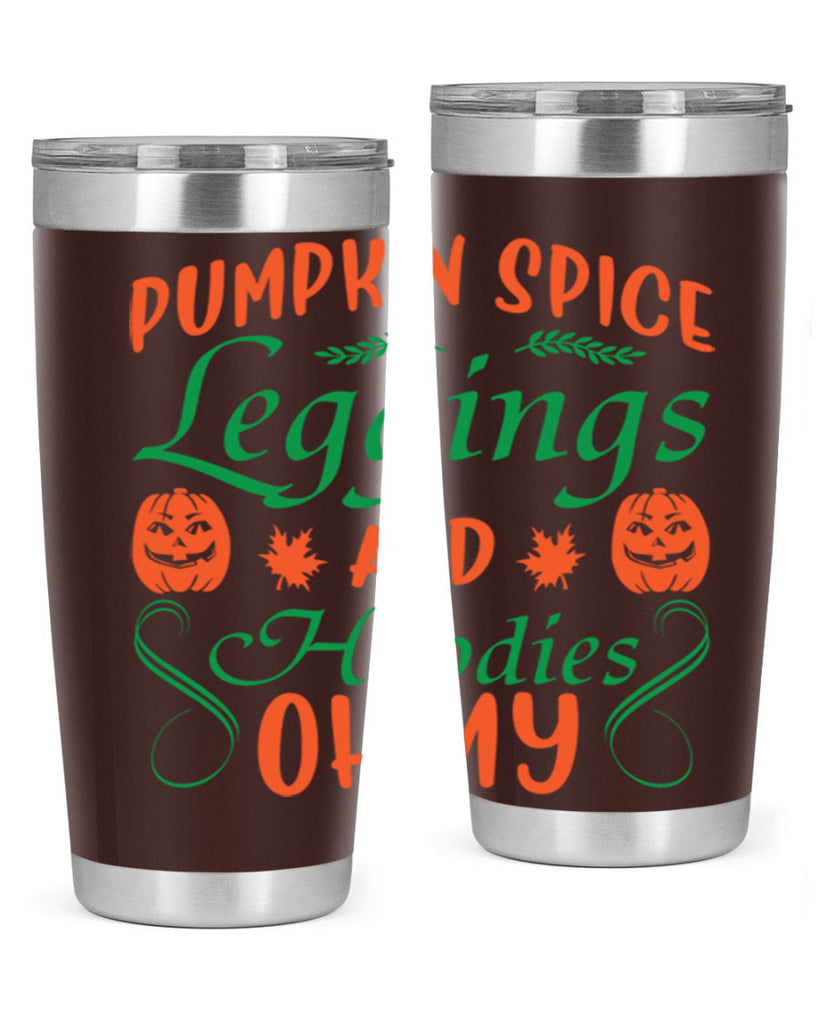 Pumpkin Spice Leggings and Hoodies Oh My 553#- fall- Tumbler