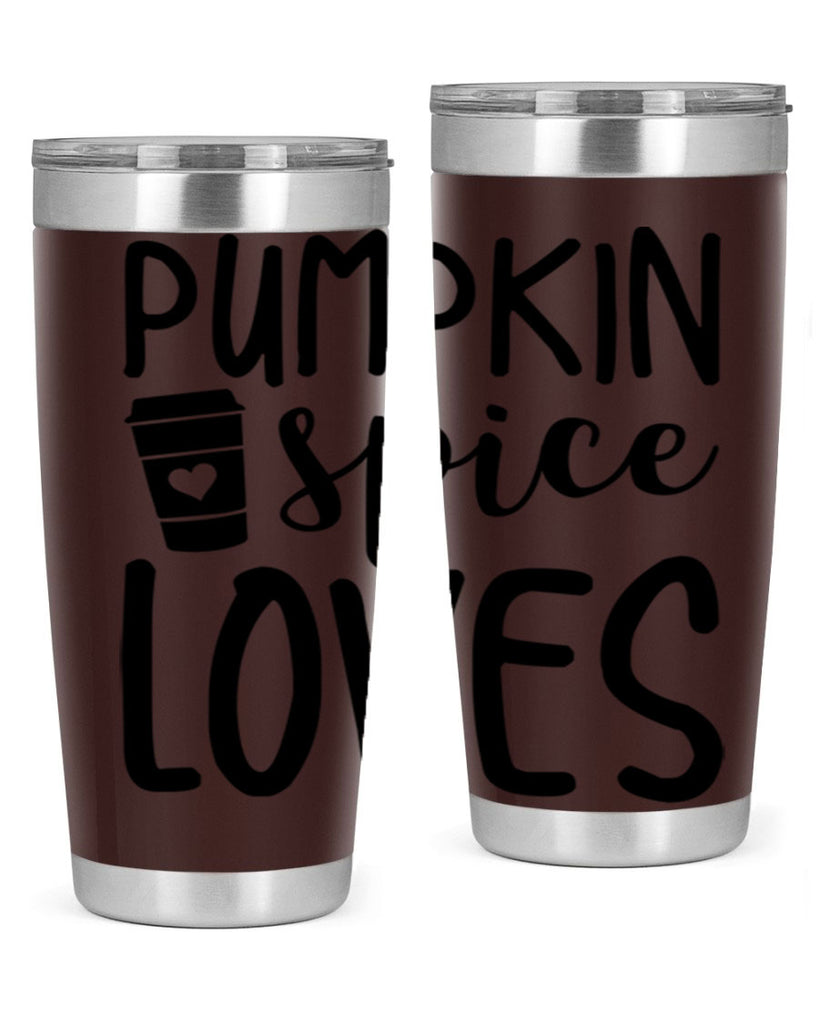 Pumpkin Spice Loves 555#- fall- Tumbler