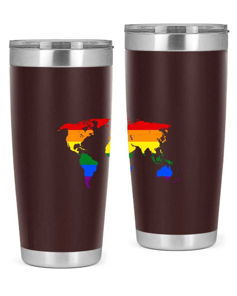 Rainbow World map 3#- lgbt- Tumbler