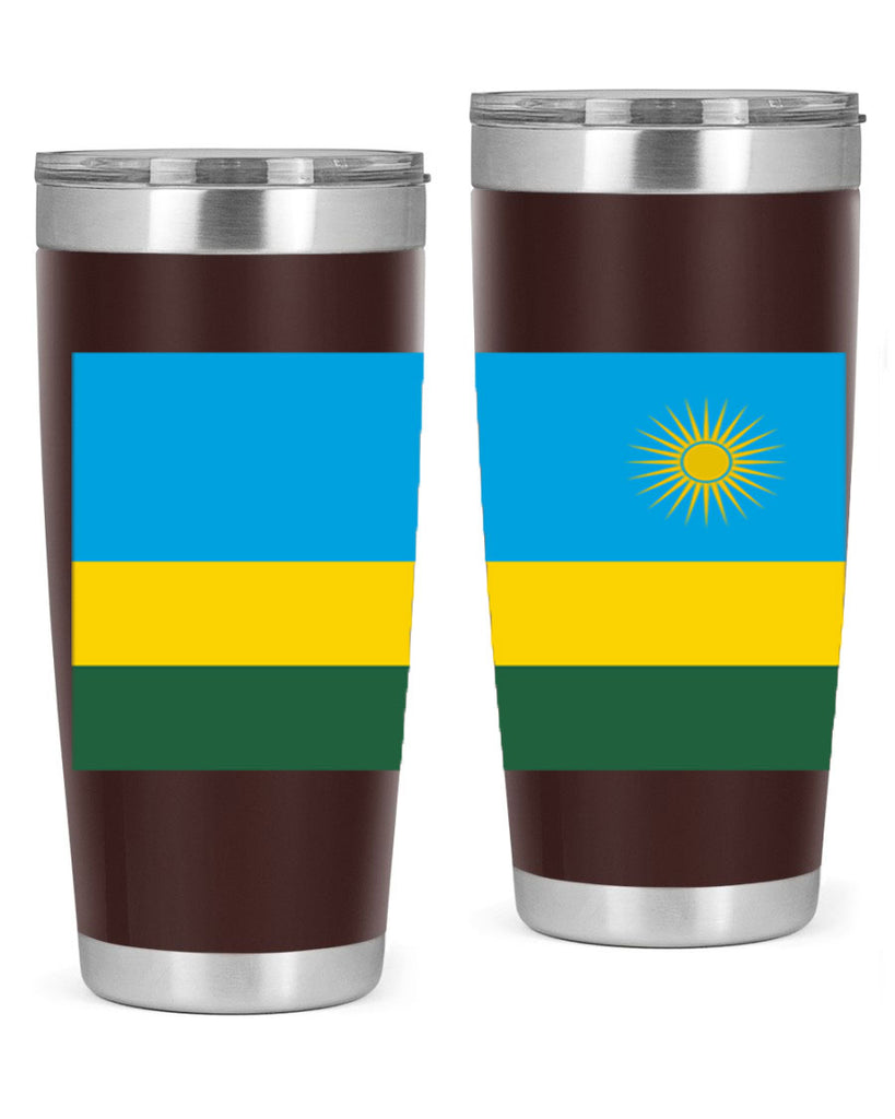 Rwanda 53#- world flags- Tumbler