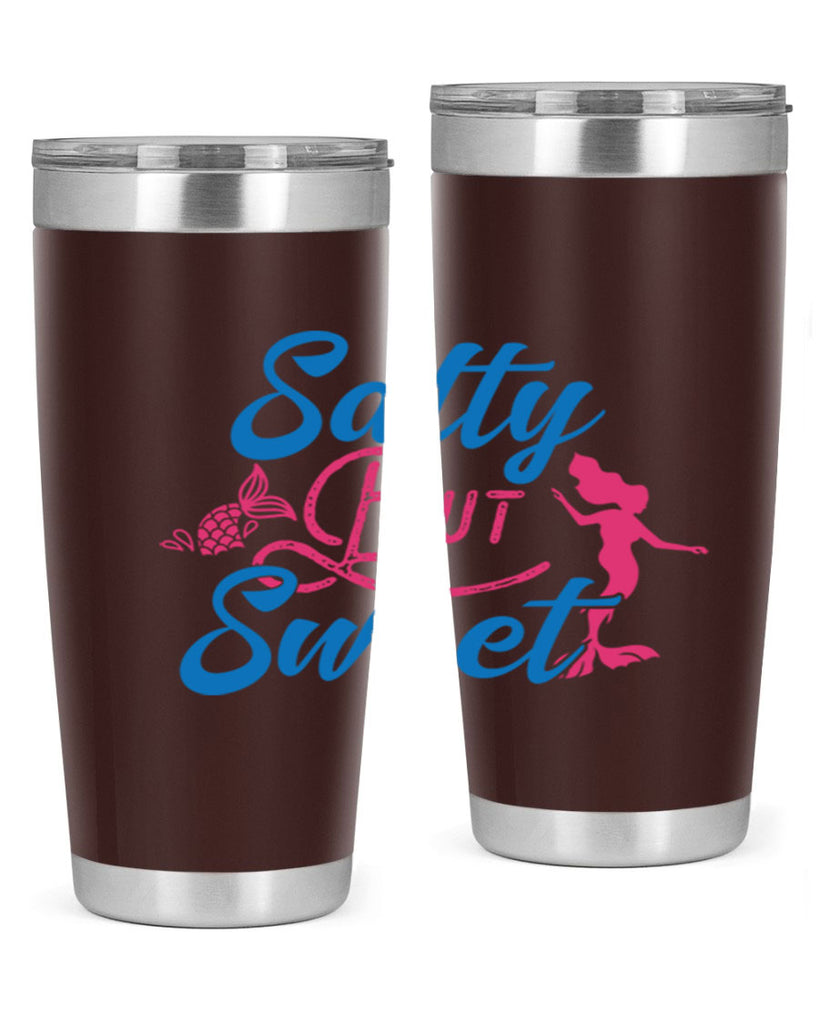 Salty But Sweet 563#- mermaid- Tumbler