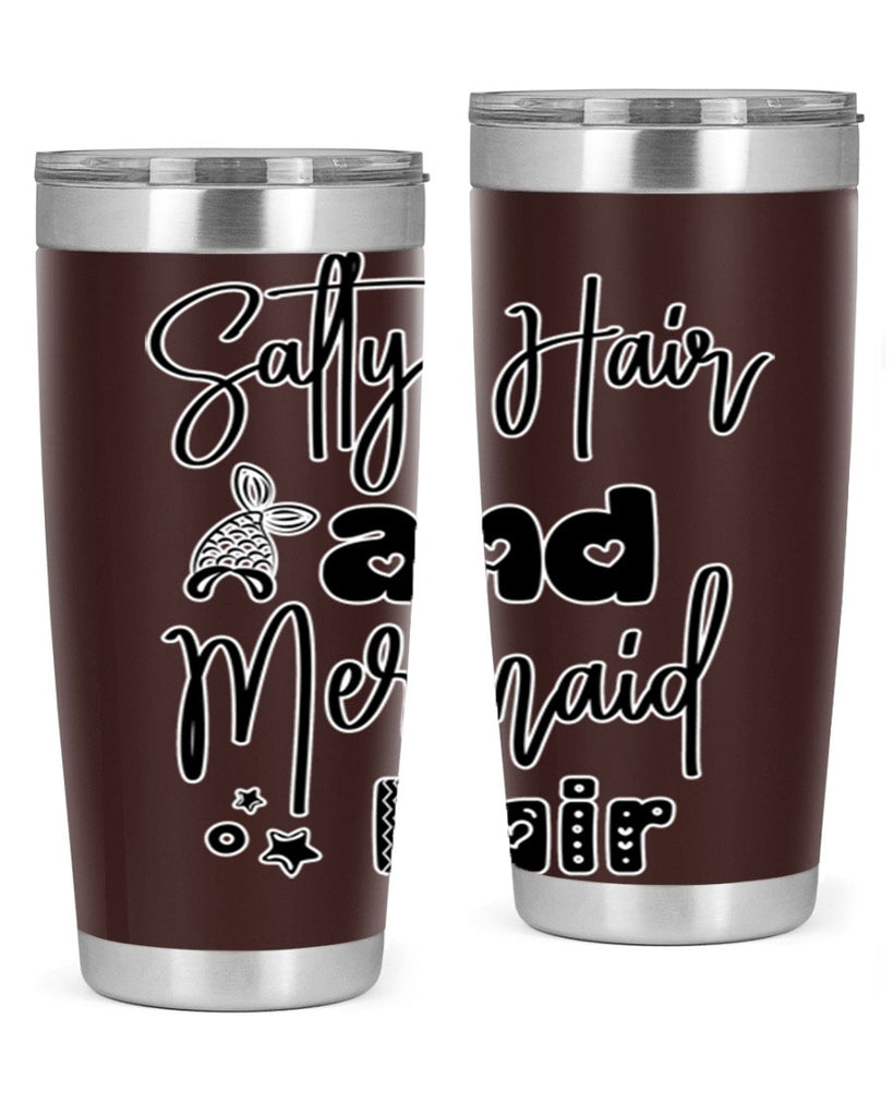 Salty Hair and Mermaid Hair 572#- mermaid- Tumbler