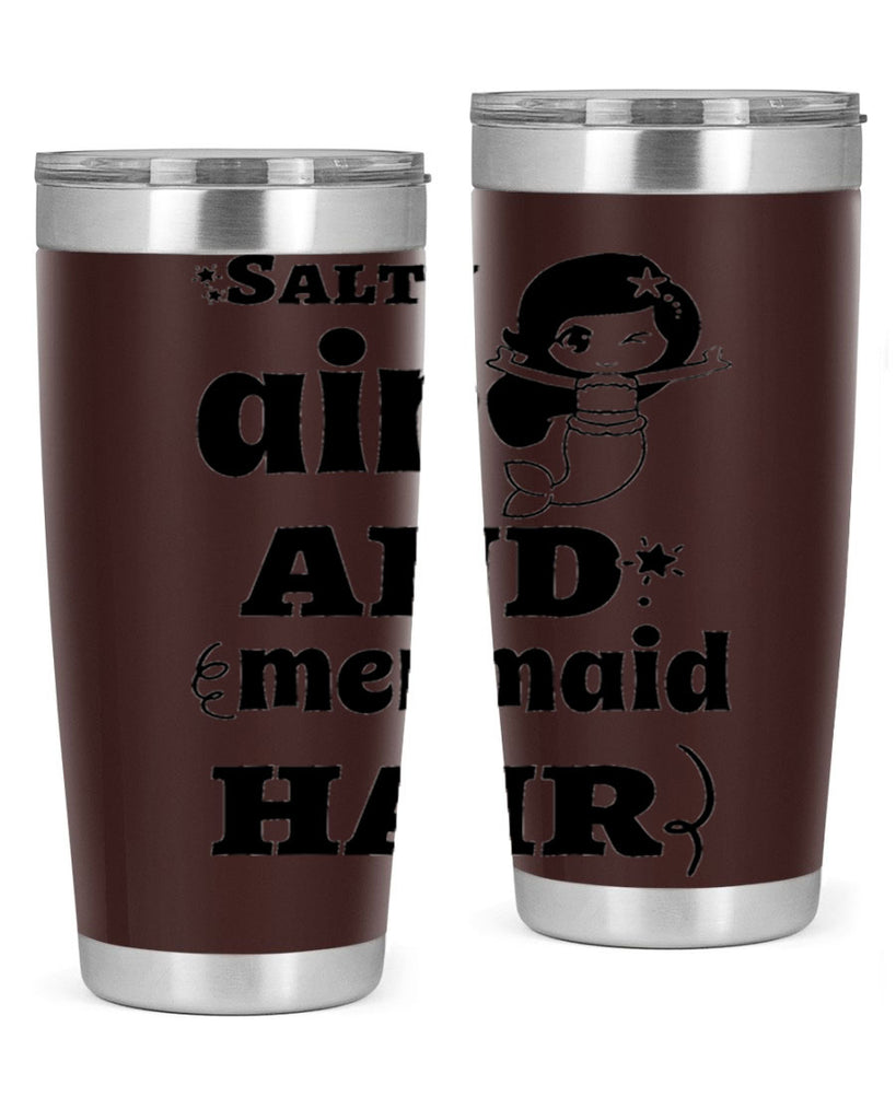 Salty air and mermaid hair 567#- mermaid- Tumbler