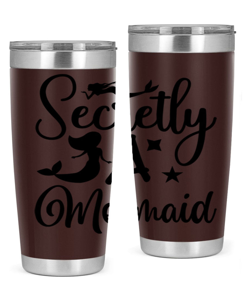 Secretly a mermaid 580#- mermaid- Tumbler
