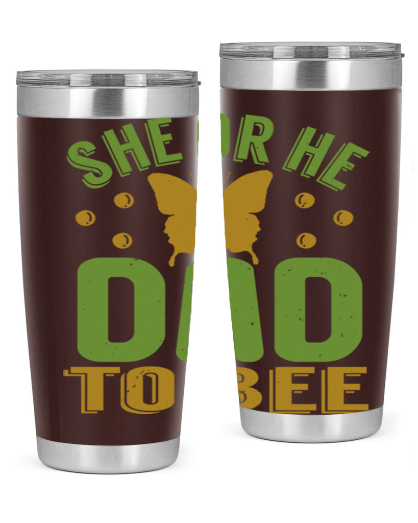 She or He Dad to bee Style 172#- baby- tumbler