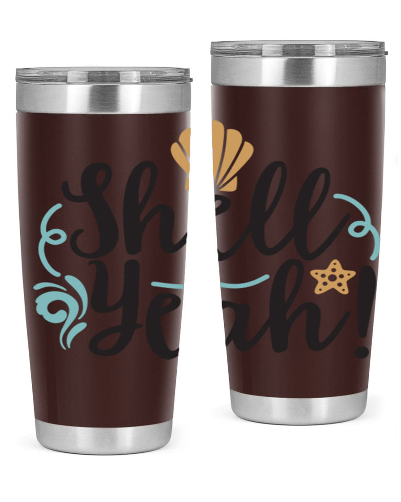 Shell Yeah 592#- mermaid- Tumbler